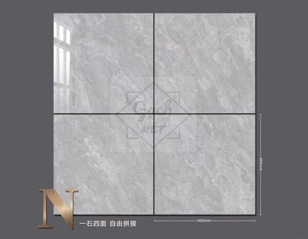 Gạch lát nền nhập khẩu Trung Quốc Xám Hoa Cương QEP88513